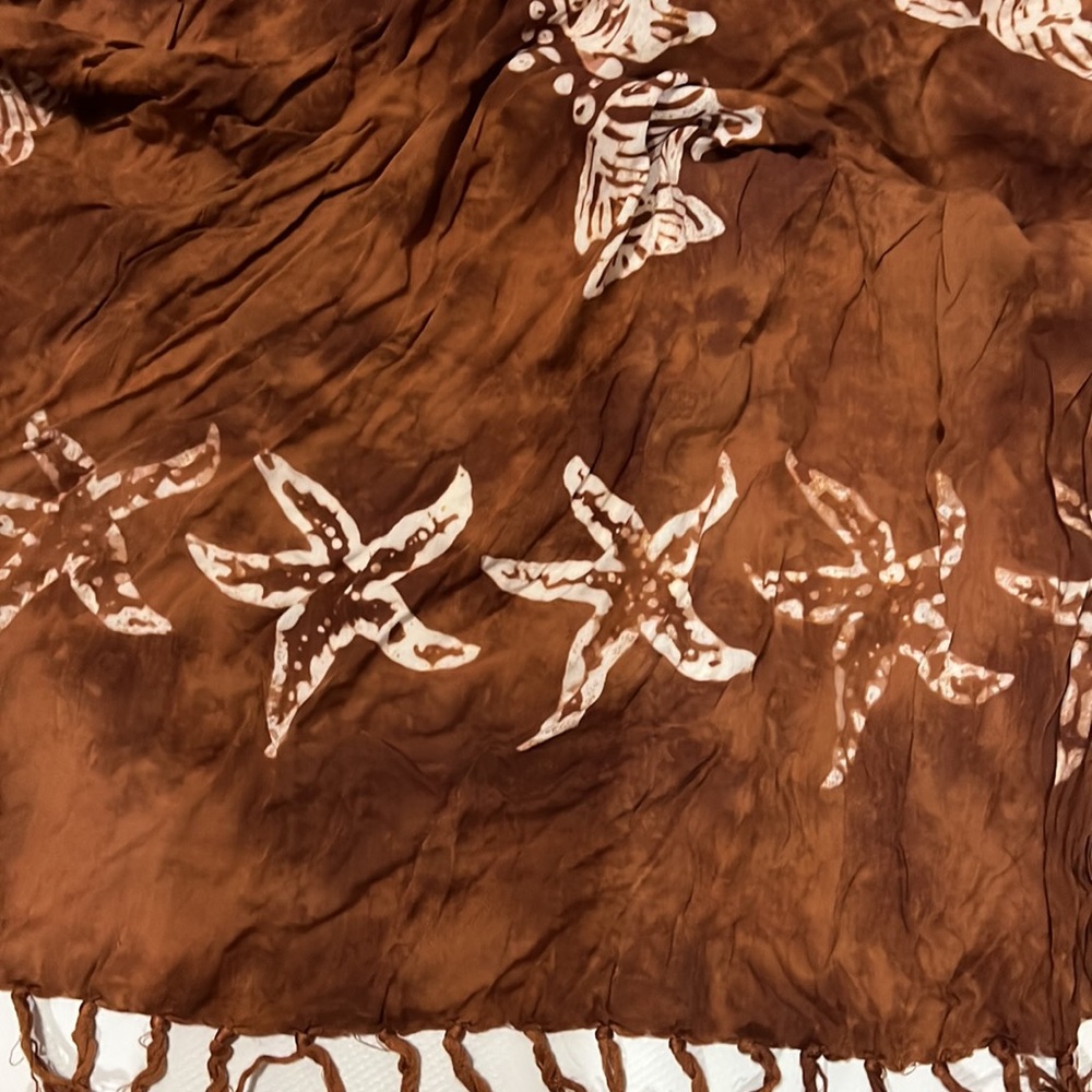 Large Copper Shaw Starfish Tassles - Picture 4 of 6
